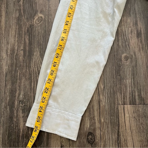 Armani Exchange AX Men’s Derey Philippe Light Gray Button Up Collar Shirt L - Picture 15 of 16